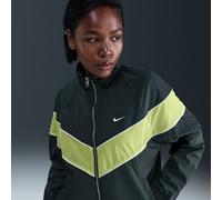 Nike Windrunner Chaqueta de tejido Woven y ajuste holgado con cremallera completa y protección UV - Mujer - Verde S (EU 36-38)