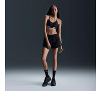 Nike Windrunner Pantalón corto de tejido Woven y talle medio de 5 cm - Mujer - Negro L (EU 44-46)