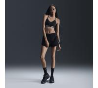 Nike Windrunner Pantalón corto de tejido Woven y talle medio de 5 cm - Mujer - Negro XL (EU 48-50)