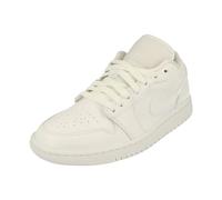 NIKE Wmns Air Jordan 1 Low, Sneaker Mujer, White/White-White, 44.5 EU