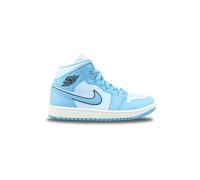 Nike Wmns Air Jordan 1 Mid - Tenis de Baloncesto para Mujer, Azul Hielo Azul Dk Negro Polvo, 40 EU