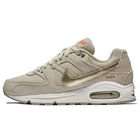 Nike Wmns Air MAX Command PRM, Zapatillas de Deporte Mujer, Gris (String/Mtlc Gld Grn-Hypr Orng), 37 1/2