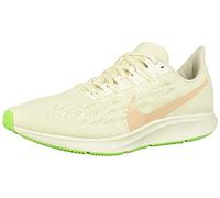 Nike Wmns Air Zoom Pegasus 36, Zapatillas de Atletismo Mujer, Multicolor (Phantom/Bio Beige-Barely Volt 2), 40 EU