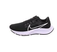 Nike Wmns Air Zoom Pegasus 38, Zapatillas Mujer, Black White Anthracite Volt, 39 EU