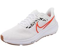 NIKE Wmns Air Zoom Pegasus 39, Sneaker Mujer, Tinte Blanco Equipo de Naranja Platino, 41 EU
