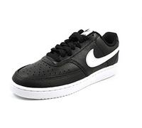 NIKE Wmns Court Vision Low Zapatillas de Baloncesto, Mujer, Multicolor (Black/White 001), 44.5 EU (9.5 UK)