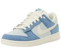 NIKE Wmns Dunk Low Smokey Blue/Pale Ivory-Denim TURQ-Ochre 39 EU
