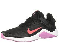 Nike Wmns Legend Essential - Zapatillas Deportivas para Mujer, Black Flash Crimson Beyond Pin, 36.5 EU