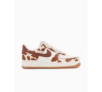 Nike Women's Air Force 1 '07 "Cow" Blanco,AnimalPrint 44