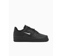Nike Women's Air Force 1 '07 Negro,Plateado 38