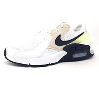 Nike Women's Air MAX Excee Gymnastics Shoes, White Black, 4.5 UK, White Black Barely Volt Lt Ore, 41 EU