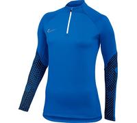 NIKE Womens Dril Top W Nk DF Strk Dril Top K, Royal Blue/Royal Blue/Obsidian/White, DH9151-463, S