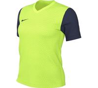 Nike Womens Jersey W Nk DF Tiempo Prem II JSY SS, Volt/Midnight Navy/Black, Dh8233-702, M