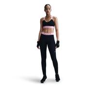 NIKE Women's Mid-Rise Mesh-Paneled Leggings, Multicoloured, 38