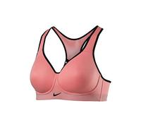 Nike Womens New Pro Rival Bra Sports Bra Bra, Bright Melon/Black, 32E