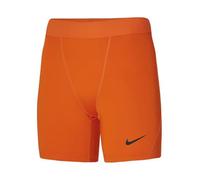 NIKE Womens Shorts W Nk DF Strike NP Short, Safety Orange/Black, DH8327-819, L