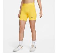 NIKE Womens Shorts W Nk DF Strike NP Short, Tour Yellow/Black, DH8327-719, XL