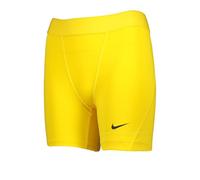 NIKE Womens Shorts W Nk DF Strike NP Short, Tour Yellow/Black, DH8327-719, XS