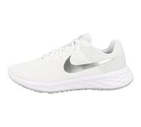 NIKE Women's W Revolution 6 NN Running Shoe, White/MTLC Silver-Pure Platinum, 4 UK