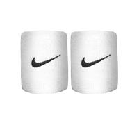 NIKE Wristband, Muñequeras Hombre, Blanco/negro, Talla Única Paquete De 2