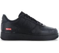 Nike x Supreme Air Force 1 Low SP Hombres Sneaker Cu9225-001 Negro