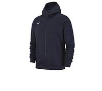 Nike Y Hoodie FZ FLC TM Club19 Sudadera, Niños, Gris (Black/Grey), XS