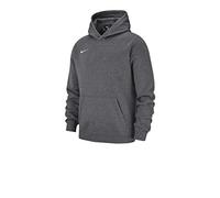 Nike Y Hoodie Po FLC TM Club19 Sweatshirt, Niños, Charcoal Heathr/Anthracite/White/White, L