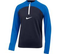 NIKE Y Nk DF Acdpr Dril Top K Camiseta de Manga Larga, Negro/Azul/Blanco, 12-13 Años Unisex niños
