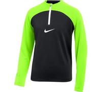NIKE Y Nk DF Acdpr Dril Top K Camiseta de Manga Larga, Negro/Volt/White, 7-8 años Unisex niños