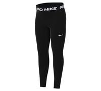 NIKE Y Nk DF Pro Tight Pantalón, Blanco/Negro, 10-11 Años para Niñas