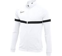 Nike Y NK Dry ACD21 TRK JKT K Jacket, Unisex-Child, White/Black/Black/Black, L