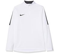 Nike Y NK Dry Acdmy18 Dril Top LS Long Sleeved t-Shirt, Niños, White/Black/Black, S