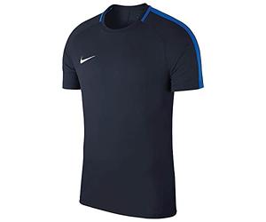 Nike Y NK Dry Acdmy18 Top SS T-Shirt, Niños, Obsidian/Royal Blue/White, XS