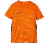 Nike Y NK Dry K Tiempo Premier Ss Jsy T-shirt, Niños, Safety Orange/ Safety Orange/ Black/ Black, M
