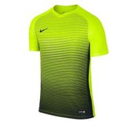Nike Y NK Dry Precision IV JSY SS Camiseta, Unisex niños, Verde (Volt/Midnight Navy/Black), XL
