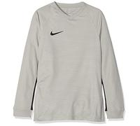 Nike Y NK Dry Tiempo Prem JSY LS Long Sleeved t-Shirt, Niños, TM Pewter/TM Pewter/Black/Black, M