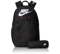 NIKE Y NK ELMNTL BKPK - SMU SP23, Negro/Negro/(Rojo Universitario), Talla única