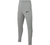 Nike Pantalón KP Y NK FLC PARK20 - Unisex infantil - Gris oscuro jaspeado/Negro - Talla L