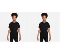 NIKE Y Nk Park20 tee, Camisetas Unisex Bebé, Black/White, 6 Años (Paquete de 2)