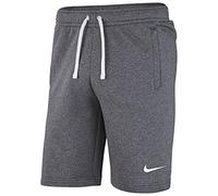 Nike Y Short FLC TM Club19 Sport Shorts, Niños, Charcoal Heathr/Anthracite/White/White, S