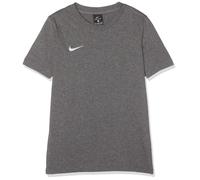 Nike Y tee TM Club19 SS T-Shirt, Niños, Charcoal Heathr/Charcoal Heathr/Charcoal Heathr/White, M