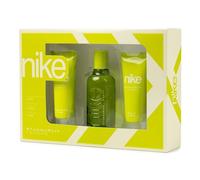NIKE - Yummy Musk Colonia 100 ml + Gel de Baño 75 ml + Crema Corporal 75 ml, Estuche de Regalo Mujer, Eau de Toilette Natural y Femenina, Aroma Floral Afrutado, Fragancia Fresca y de Larga Duración
