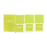 NIKE - Yummy Musk Pack de 3 x 30 ml, Colonia Mujer, Formato Viaje en Spray, Perfume Mujer, Eau de Toilette Natural y Femenina, Aroma Floral Afrutado, Fragancia Fresca
