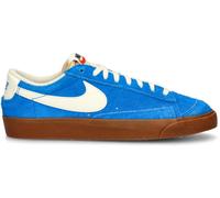 Nike - Zapatilla Blazer Low '77 Vintage Mujer, Mujer, Photo Blue-Sail-Gum Med Brown-Black-Team Oran, 11,5 USA