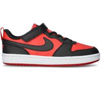 Nike - Zapatilla Court Borough Low Recraft Niño, Unisex, University Red-Black-White, 12C