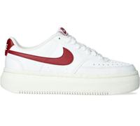 Nike - Zapatilla Court Vision Alta Mujer, Mujer, White-Team Red-Sail, 6,5 USA