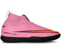 Nike - Zapatilla de fútbol sala Air Zoom Mercurial Superfly 10 Academy IC Niño, Unisex, Magic Flamingo-Black-Total Crimson, 5,5Y