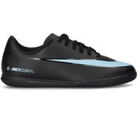 Nike - Zapatilla de fútbol sala Zoom Mercurial Vapor 16 Club IC Niño, Unisex, Black-Ice Blue, 3Y