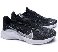 Nike - Zapatilla de training Superrep Go 3 Next Nature Flyknit, Unisex, Black, 8 USA