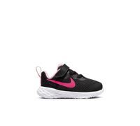 NIKE Revolution 6, Zapatillas de Gimnasia Unisex niños, Black Hyper Pink Foam Pink, 25 EU